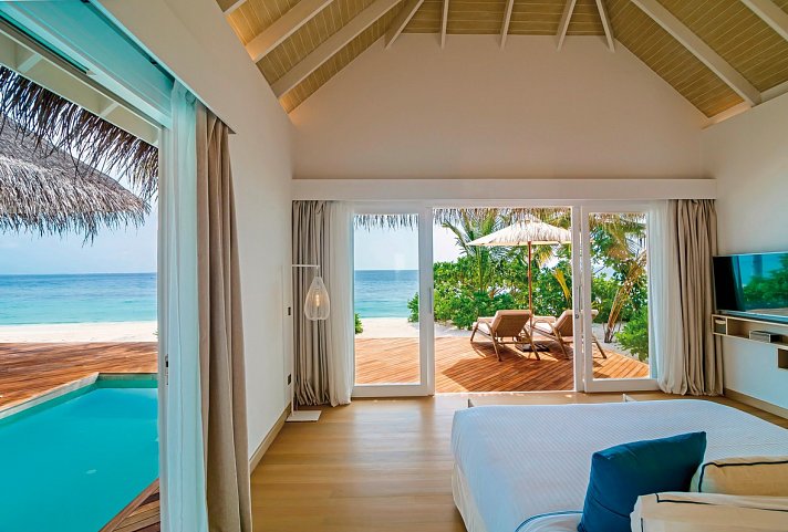 Baglioni Maldives Luxury All-Inclusive - Deluxe Beach Suite with Pool (Zimmercodierung VB7)