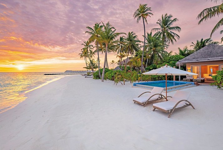 Baglioni Maldives Luxury All-Inclusive - Sunset Beach Villa with Pool (Zimmercodierung VB5)