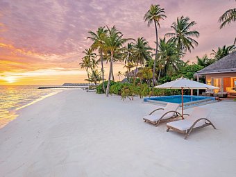 Baglioni Resort Maldives - Luxury All Inclusive Resort - Sunset Beach Villa with Pool (Zimmercodierung VB5)