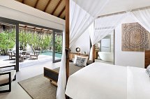 Vakkaru Maldives - Wohnbeispiel Beach-Villa-Plunge-Pool
