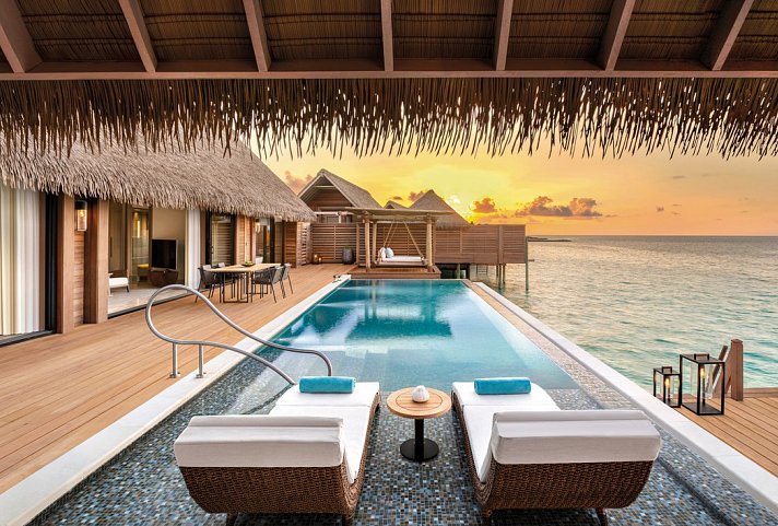 Waldorf Astoria Maldives Ithaafushi - Grand Overwater Villa with Pool (Zimmercodierung VB5)