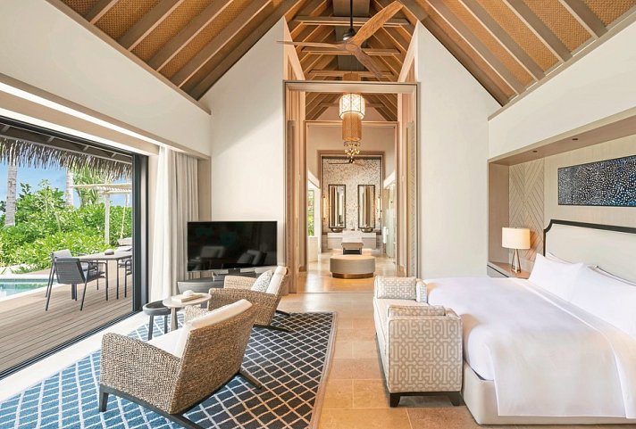 Waldorf Astoria Maldives Ithaafushi - Grand Beach Villa with Pool (Zimmercodierung VB6)
