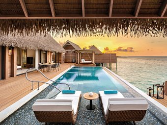 Waldorf Astoria Maldives Ithaafushi - Grand Overwater Villa with Pool (Zimmercodierung VB5)