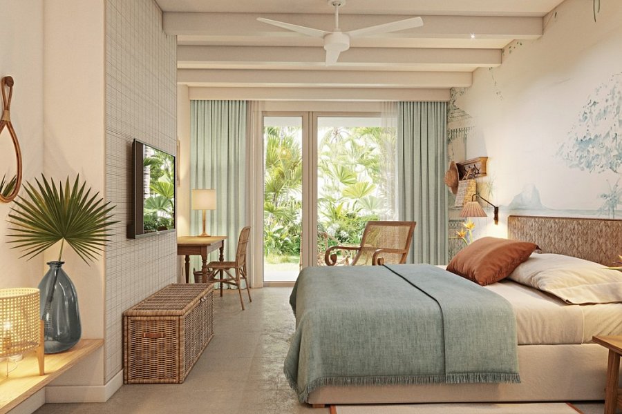 Veranda Grand Baie Hotel & Spa - Wohnbeispiel Comfort Pool (Zimmercodierungen UF2 & UH2)