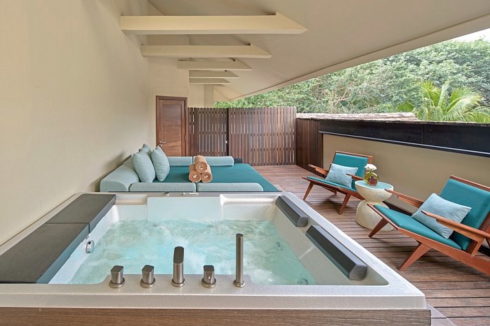 InterContinental Mauritius Resort Balaclava Fort - Wohnbeispiel Terrace Suite (Zimmercodierungen UFM & UF8)