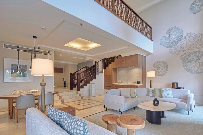 InterContinental Mauritius Resort Balaclava Fort - Wohnbeispiel Duplex Suite (Zimmercodierung WB1)