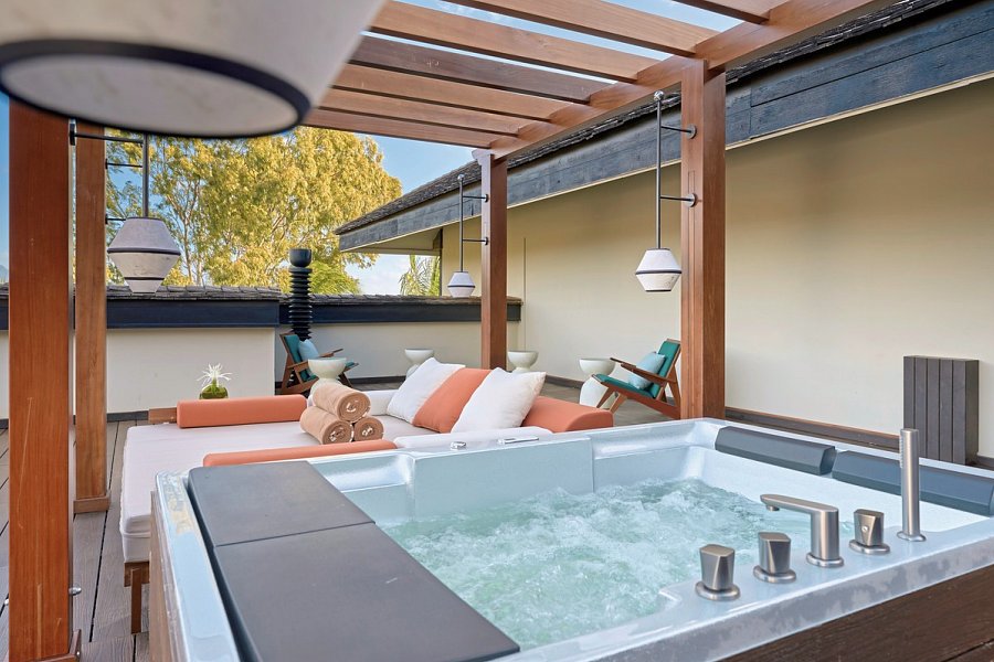 InterContinental Mauritius Resort Balaclava Fort - Wohnbeispiel Duplex Suite (Zimmercodierung WB1)