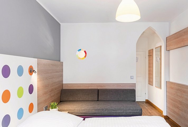 Creatif Hotel Elephant - Wohnbeispiel Doppelzimmer (Zimmercodierung DB1)