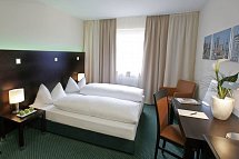 Flemings Hotel München-Schwabing - Wohnbeispiel Doppelzimmer Komfort (Zimmercodierung DF1)