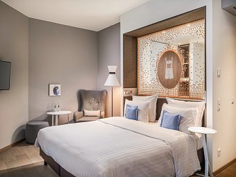 Steigenberger Hotel München - Wohnbeispiel Doppelzimmer Superior (Zimmercodierungen DS1 & DC2)