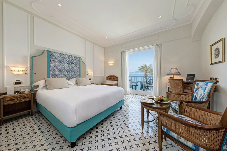 Grand Hotel Royal - Wohnbeispiel Doppelzimmer Meerblick (Zimmercodierung DBM)