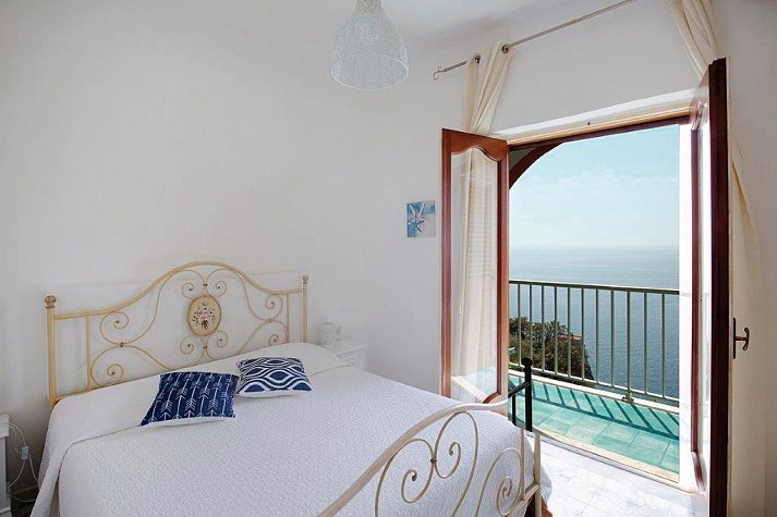 Villa Bella Vista - Wohnbeispiel Doppelzimmer Meerblick (Zimmercodierungen D1M & DPM)