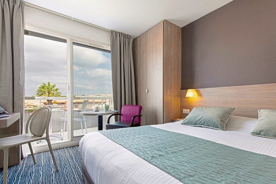 Best Western Plus Hôtel La Marina - Wohnbeispiel Standard Balkon