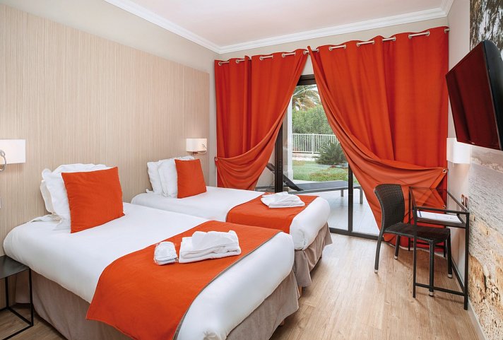 SOWELL HÔTELS St. Tropez - Wohnbeispiel Doppelzimmer Superior (Zimmercodierung DS1)