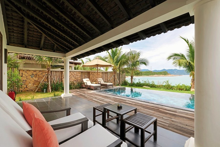 Amiana Resort Nha Trang - Wohnbeispiel Pool Villa Ocean View 1BR (Zimmercodierung VB5)