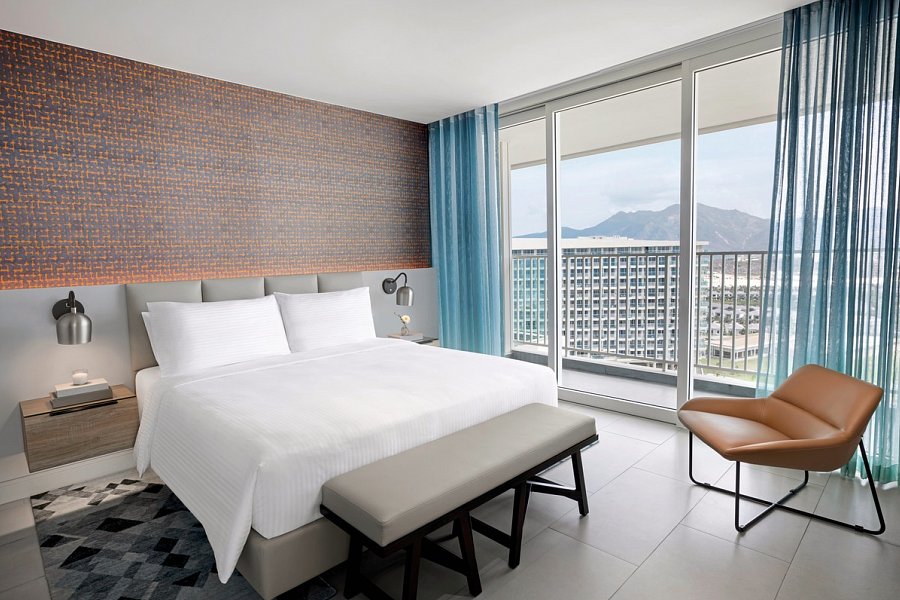 Alma Resort Cam Ranh - Wohnbeispiel 1 BR Suite with Terrace Ocean View (Zimmercodierungen W1M & W2M)
