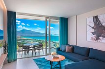 Alma Resort Cam Ranh - Wohnbeispiel 1 BR Suite with Terrace Ocean View (Zimmercodierungen W1M & W2M)