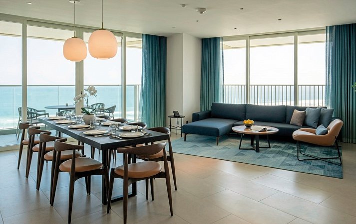 Alma Resort Cam Ranh - Wohnbeispiel 2 BR Suite with Terrace Panoramic Ocean View (Zimmercodierung W2M)