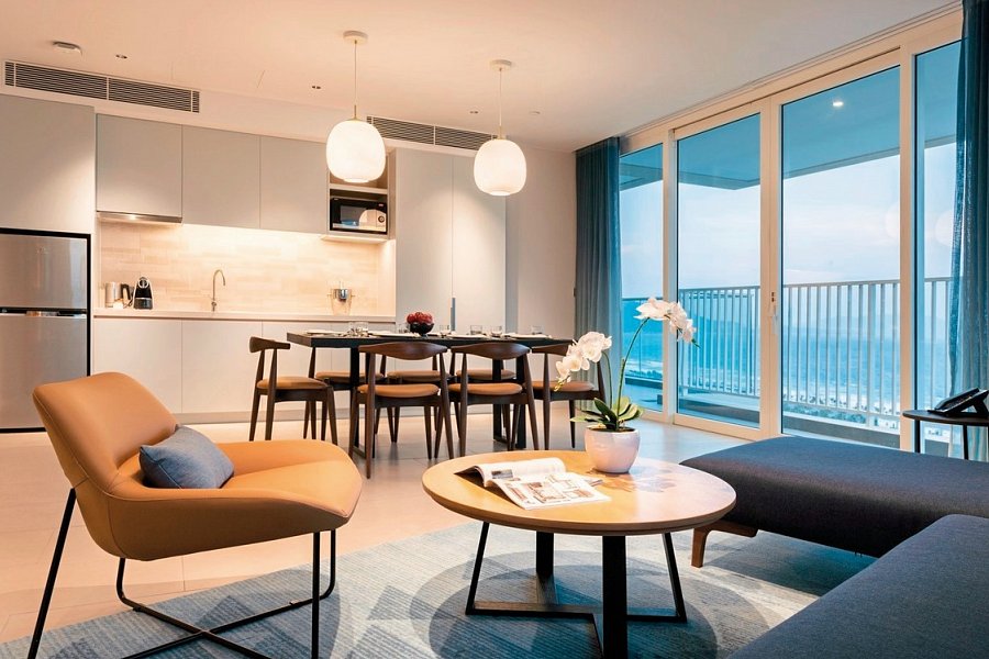 Alma Resort Cam Ranh - Wohnbeispiel 2 BR Suite with Terrace Panoramic Ocean View (Zimmercodierung W2M)