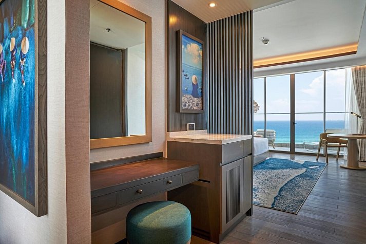 Radisson Blu Resort Cam Ranh - Wohnbeispiel Deluxe Ocean View (Zimmercodierungen UDM & ULM)
