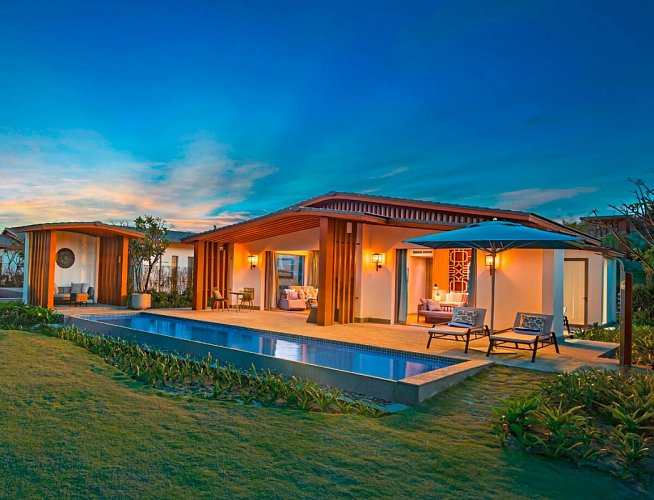 Radisson Blu Resort Cam Ranh - Wohnbeispiel 1 BR Pool Villa Ocean View (Zimmercodierung VB5)