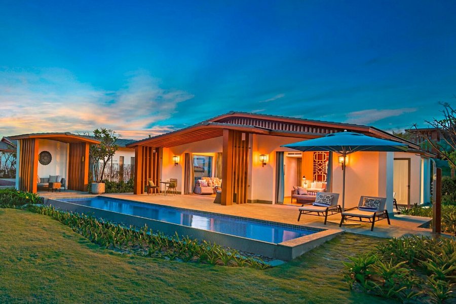 Radisson Blu Resort Cam Ranh - Wohnbeispiel 1 BR Pool Villa Ocean View (Zimmercodierung VB5)