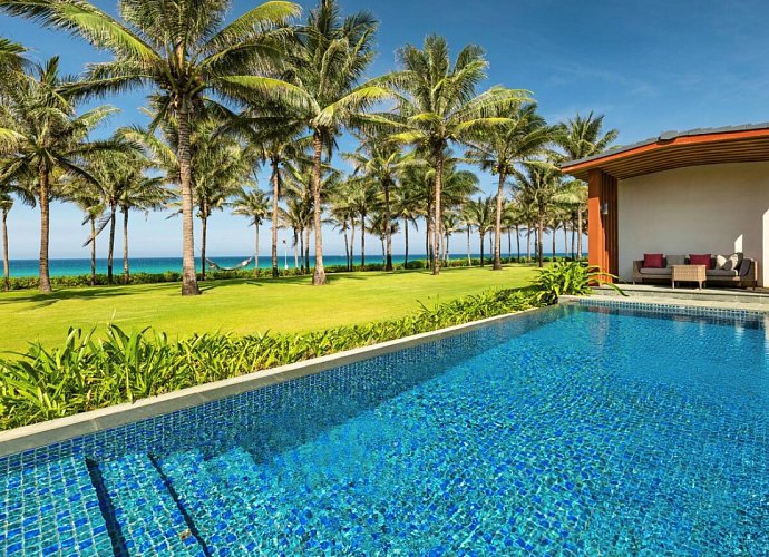 Radisson Blu Resort Cam Ranh - Wohnbeispiel 1 BR Pool Villa Beachfront (Zimmercodierungen V1O & VB2)