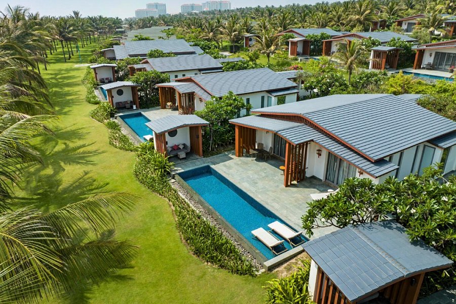 Radisson Blu Resort Cam Ranh - Wohnbeispiel 2 BR Pool Villa Beachfront (Zimmercodierung VB2)