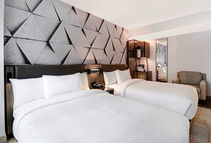 SpringHill Suites New York Midtown Manhattan/Park Avenue - Wohnbeispiel Studio Two Double beds (Zimmercodierung UG3)