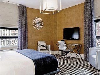 Ameritania at Times Square - Wohnbeispiel Deluxe 1 King Bed (Zimmercodierung UD2)