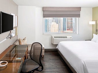 Element New York Times Square West - Wohnbeispiel Traditional Room - 1 King Bed (Zimmercodierung UG1)