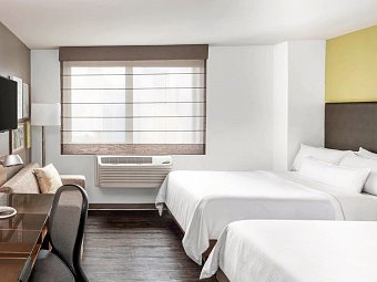 Element New York Times Square West - Wohnbeispiel 1 Traditional Room - 2 Double Beds (Zimmercodierung UG3)
