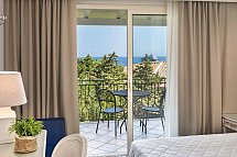 Grand Hotel in Porto Cervo - Wohnbeispiel Doppelzimmer Classic Meerblick (Zimmercodierung D1M)