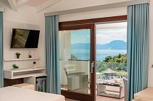 Hotel I Ginepri - Wohnbeispiel Doppelzimmer Superior Meerblick (Zimmercodierung DSM)
