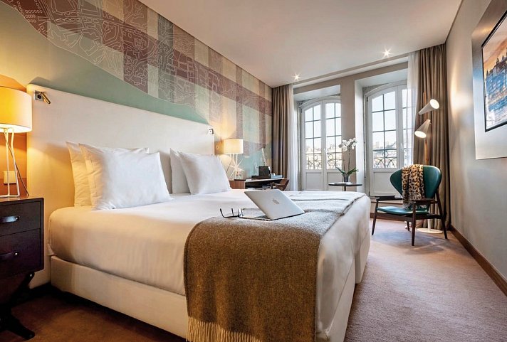 Pestana Vintage Porto - Wohnbeispiel Doppelzimmer Superior (Zimmercodierung DS1)