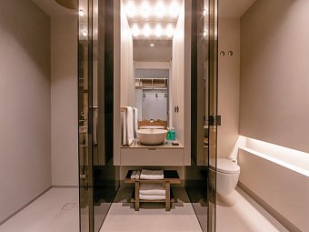 PortoBay Teatro - Beispiel Bad Doppelzimmer (Zimmercodierungen DB1, DB2, DS1 & DS2)