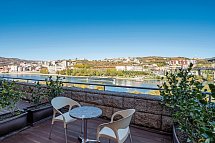 Vila Galé Collection Douro - Beispiel Terrasse Doppelzimmer (Zimmercodierung DB1)