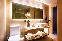 Dom Henrique Downtown - Beispiel Bad Doppelzimmer (Zimmercodierungen DF1, DF2 & EF1)