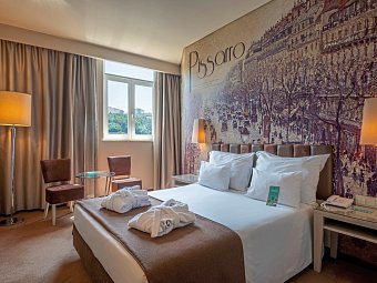 Vila Galé Porto Ribeira - Wohnbeispiel Doppelzimmer (Zimmercodierung DB1)