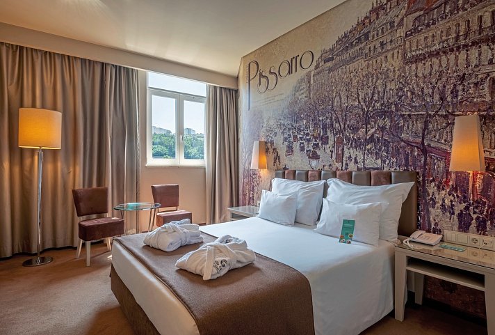 Vila Galé Porto Ribeira - Wohnbeispiel Doppelzimmer (Zimmercodierung DB1)