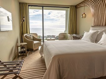 Vila Foz Hotel & Spa - Wohnbeispiel Doppelzimmer Onice Meerblick (Zimmercodierung DBM)
