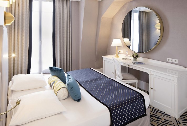 Hotel Victor Hugo Paris Kléber - Wohnbeispiel Doppelzimmer Classic (Zimmercodierung DG1)