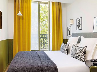 Le Petit Beaumarchais Hotel & Spa - Wohnbeispiel Doppelzimmer Classic (Zimmercodierung DB1)