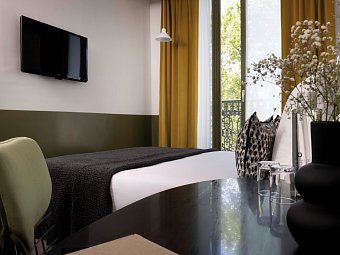 Le Petit Beaumarchais Hotel & Spa - Wohnbeispiel Doppelzimmer Classic (Zimmercodierung DB1)