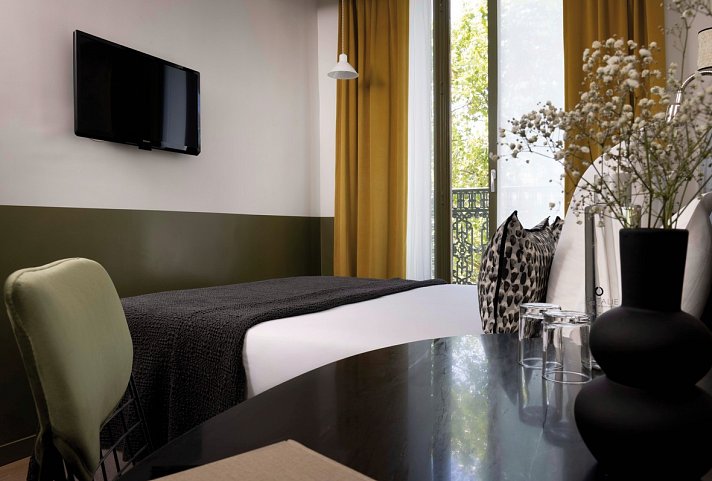 Le Petit Beaumarchais Hotel & Spa - Wohnbeispiel Doppelzimmer Classic (Zimmercodierung DB1)