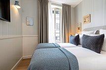 Le Petit Oberkampf Hotel & Spa - Wohnbeispiel Dreibettzimmer (Zimmercodierung TG1)