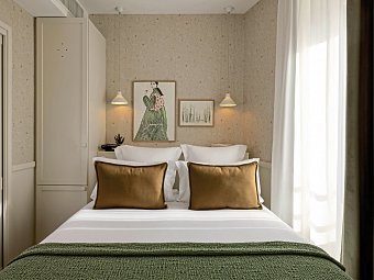Le Petit Oberkampf Hotel & Spa - Wohnbeispiel Doppelzimmer Klassik (Zimmercodierung DG1)