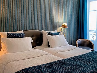 Hotel Central Saint-Germain - Wohnbeispiel Doppelzimmer (Zimmercodierung DB1)