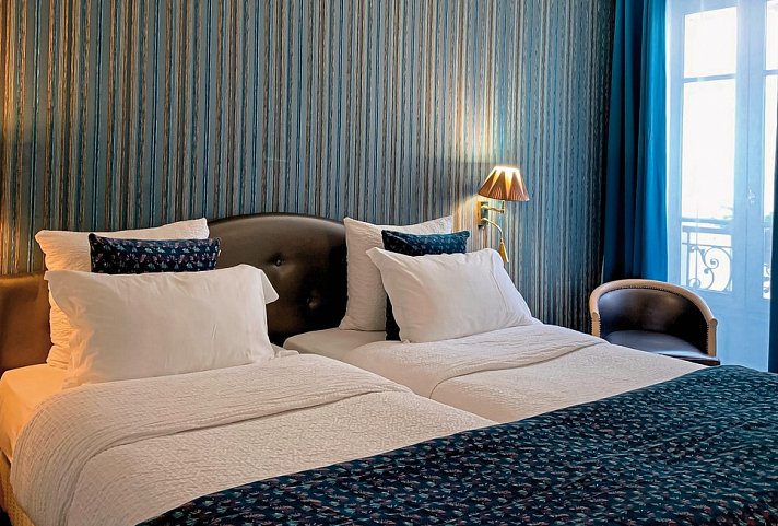 Hotel Central Saint-Germain - Wohnbeispiel Doppelzimmer (Zimmercodierung DB1)