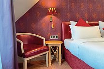 Hotel Central Saint-Germain - Wohnbeispiel Doppelzimmer (Zimmercodierung DB1)
